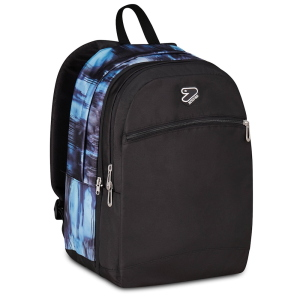 Seven Zaino The Double Pro XXL Detach Blu con Cuffie Wireless