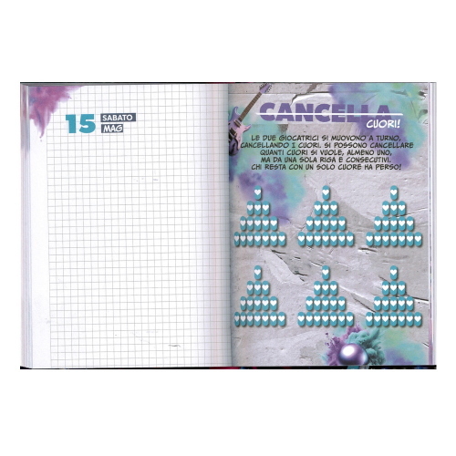 Seven Diario Pocket Scuola Farfalle Magiche Datato 2026-2027