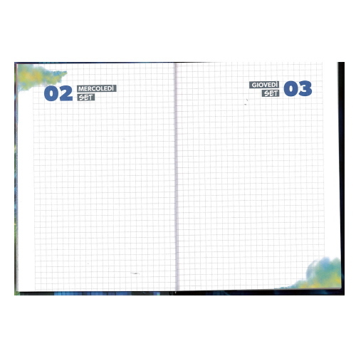 Seven Diario Scuola Cuffie DJ Datato 2026-2027