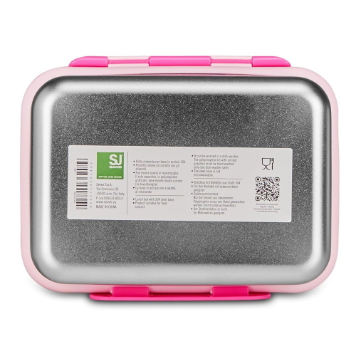 Seven SJ Gang Porta Merenda Acciaio Inox Gatto Magico 850 ml