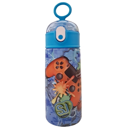 Seven SJ Gang Borraccia Termica 460ml Gamer Con Cannuccia
