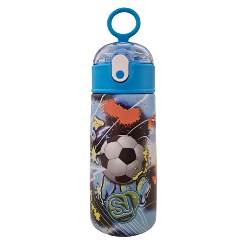 Seven SJ Gang Borraccia Termica 460ml Pallone Calcio Con Cannuccia