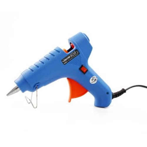 Iternet Pistola Per Colla A Caldo Koala 40W Blu Per Bricolage E Fai Da Te