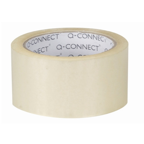 Q-connect Nastro Adesivo In Carta 50 mm x 50 m Per Mascheratura 