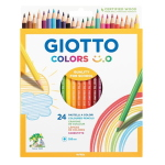 Giotto Matite Colorate Colors Smile 24 Colori Assortiti Per Scuola Primaria