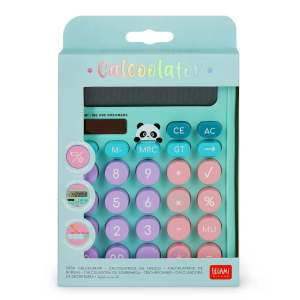 Legami Calcolatrice Da Tavolo Panda Colori Pastello Per Ufficio E Scuola