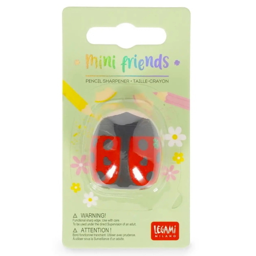 Legami Temperino Con Serbatoio Mini Friends Coccinella Per Scuola E Ragazzi