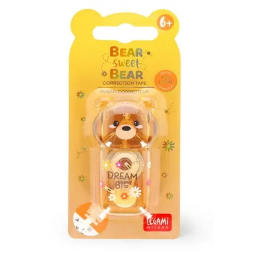 Legami Correttore A Nastro Bear Sweet Bear Teddy Bear Per Scuola E Ufficio