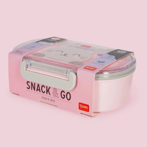 Legami Contenitore Porta Merenda Snack And Go Kitty Per Scuola Elementare