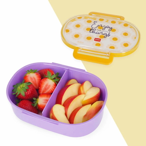 Legami Contenitore Porta Merenda Snack And Go Daisy Per Scuola Elementare