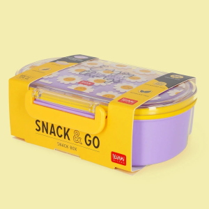 Legami Contenitore Porta Merenda Snack And Go Daisy Per Scuola Elementare