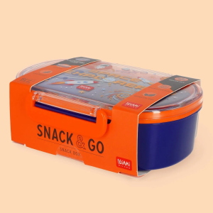 Legami Contenitore Porta Merenda Snack And Go Space Per Scuola Elementare