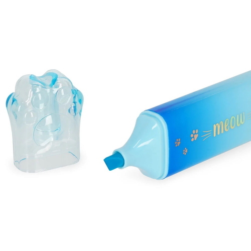 Legami Evidenziatore Meow Light Blue Per Scuola E Ragazzi