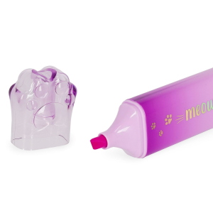 Legami Evidenziatore Meow Violet Per Scuola E Ragazzi
