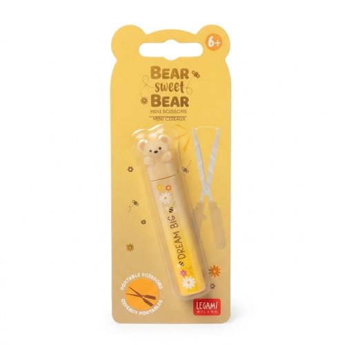 Legami Forbicine Con Custodia Bear Sweet Bear Per Scuola E Lavoretti Creativi