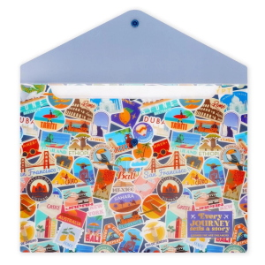 Legami Cartelletta Portadocumenti Fold And Order Travel Multicolor Per Scuola E Ufficio