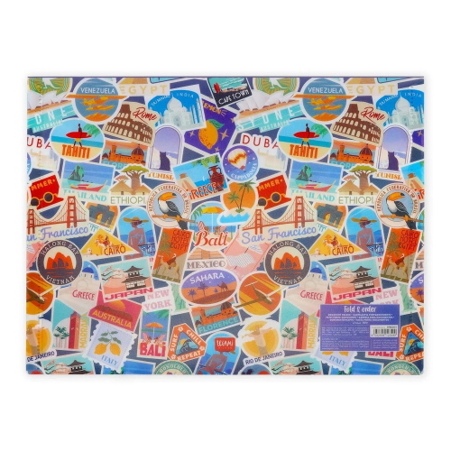 Legami Cartelletta Portadocumenti Fold And Order Travel Multicolor Per Scuola E Ufficio