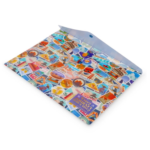 Legami Cartelletta Portadocumenti Fold And Order Travel Multicolor Per Scuola E Ufficio