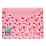 Legami Cartelletta Portadocumenti Fold And Order Can't Bear Cherries Rosa Per Ragazzi E Scuola