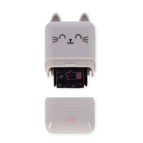 Legami Timbro Decorativo A Rullo Roller Stamp Kitty Per Diario E Scrapbooking