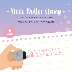 Legami Timbro Decorativo A Rullo Roller Stamp Kitty Per Diario E Scrapbooking