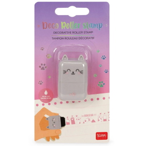 Legami Timbro Decorativo A Rullo Roller Stamp Kitty Per Diario E Scrapbooking