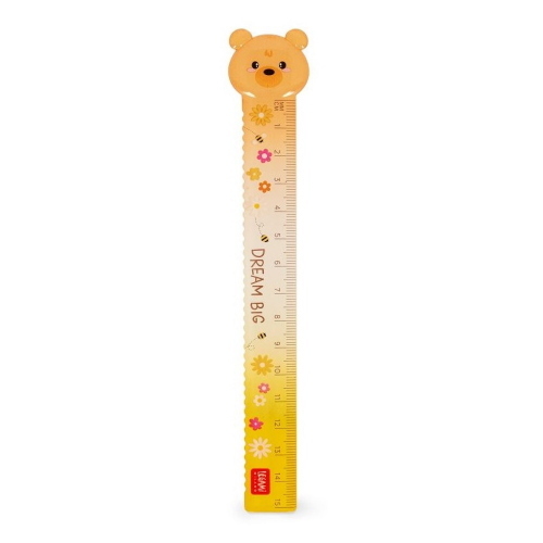 Legami Righello 15 cm Bear Sweet Bear Per Scuole Elementari E Medie