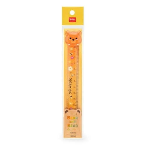 Legami Righello 15 cm Bear Sweet Bear Per Scuole Elementari E Medie