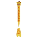 Legami Penna A Sfera Con Base Stand-Ink Ovation Giraffe Inchiostro Blu Per Scrivania
