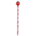 i-Total XL2307F Matita in Legno Fresh Market Stella la Fragola con Gomma 3D