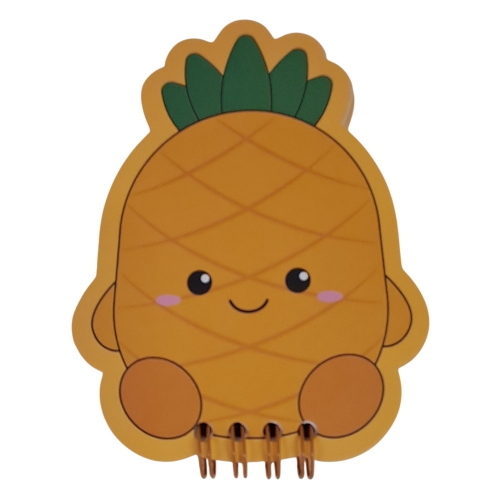 i-Total XL2065J Note Pad Mini Fresh Market Ananas Blocco Note Tascabile Spirato