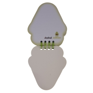 i-Total XL2065J Note Pad Mini Fresh Market Avocado Blocco Note Tascabile Spirato