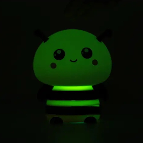 i-Total Luce Notturna in Silicone Bee Ape Lampada LED Ricaricabile RGB Touch