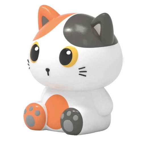 i-Total Luce Notturna in Silicone Orange Cat Gatto Arancione Lampada LED Ricaricabile