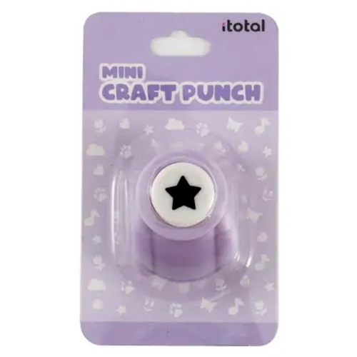 i-Total XL3214 Mini Fustella Decorativa Perforatore per Carta Craft Punch Singolo