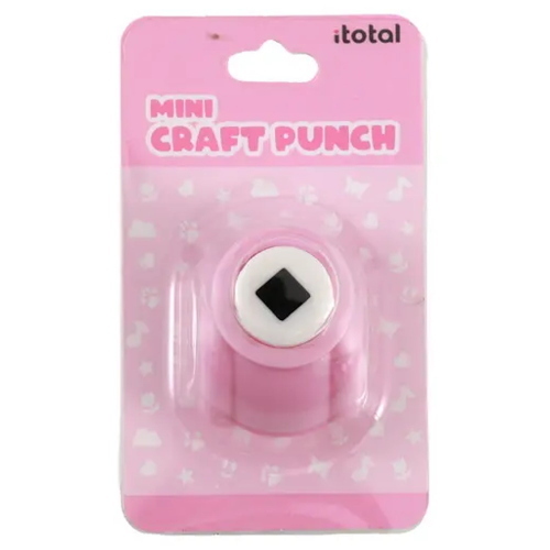 i-Total XL3214 Mini Fustella Decorativa Perforatore per Carta Craft Punch Singolo