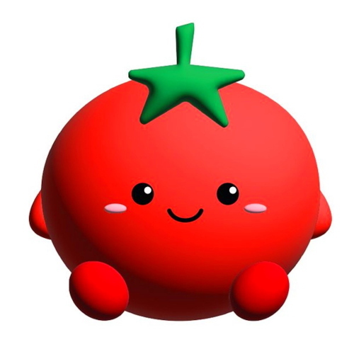 i-Total Giocattolo Antistress Comprimibile Fresh Market Tommy il Pomodoro