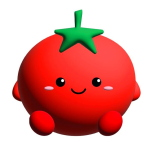 i-Total Giocattolo Antistress Comprimibile Fresh Market Tommy il Pomodoro