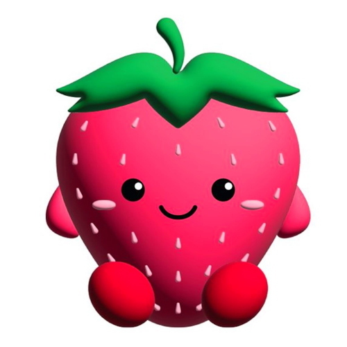 i-Total Giocattolo Antistress Comprimibile Fresh Market Stella la Fragola