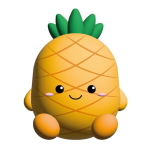 i-Total Giocattolo Antistress Comprimibile Fresh Market Poppy l'Ananas