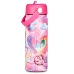 Seven Sj Gang Borraccia Termica Joyful Hearts Rosa Per Ragazze