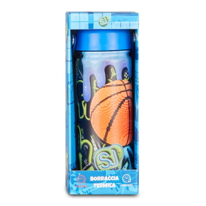 Seven Sj Gang Borraccia Termica Basketball Azzurra Per Ragazzi
