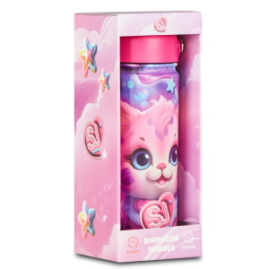 Seven Sj Gang Borraccia Termica Star Cat Rosa Per Ragazze