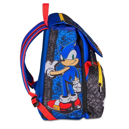 Seven Zaino Sdoppiabile Big Sonic The Hedgehog Speed Per Scuola Elementare