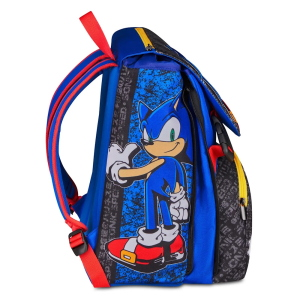 Seven Zaino Sdoppiabile Big Sonic The Hedgehog Speed Per Scuola Elementare