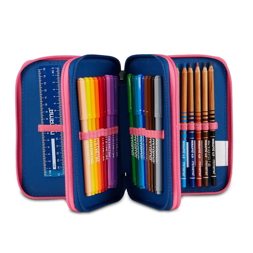 Seven Astuccio 3 Zip Completo Disney Lilo E Stitch You Are Magical Per Scuola Elementare