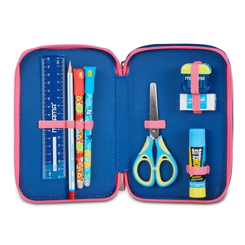 Seven Astuccio 3 Zip Completo Disney Lilo E Stitch You Are Magical Per Scuola Elementare