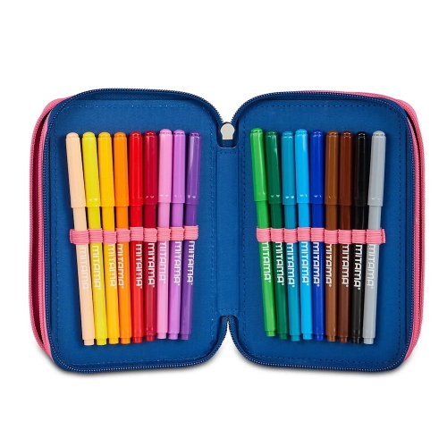 Seven Astuccio 3 Zip Completo Disney Lilo E Stitch You Are Magical Per Scuola Elementare