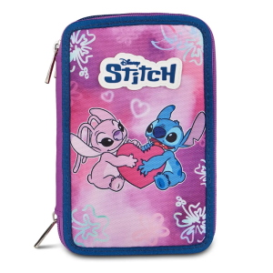 Seven Astuccio 3 Zip Completo Disney Lilo E Stitch You Are Magical Per Scuola Elementare