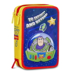 Seven Astuccio 3 Zip Completo Disney Pixar Toy Story 5 Per Scuola Elementare